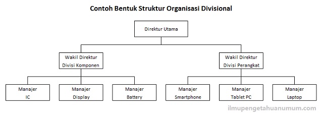 Pengertian dan Bentuk-bentuk Struktur Organisasi - Ilmu 